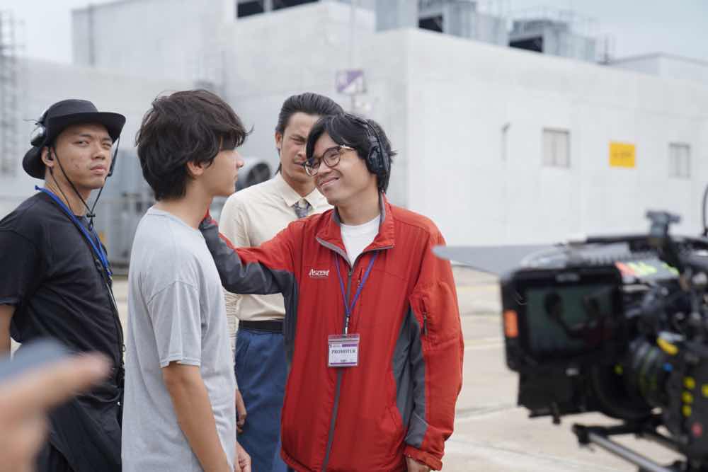 1a.147.Đao dien Nguyen Thien An ao đo đa trai qua nhieu vi tri cong viec trong đoan phim truoc khi tro thanh đao dien