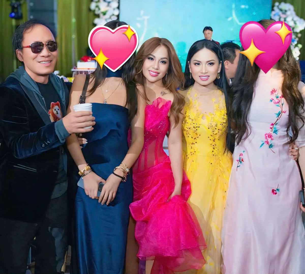 1a.45.Vo chong ca si Ha Phuong va hai co con gai