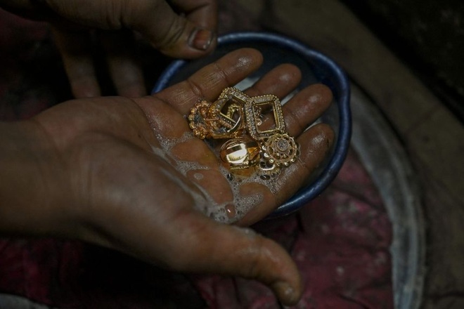 In India gold ornaments are considered an investment to tide families over tough financial times AFP 