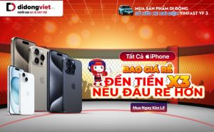 Di Động Việt “bao giá” iPhone 15 series, cam kết ở đâu rẻ hơn đền gấp 3