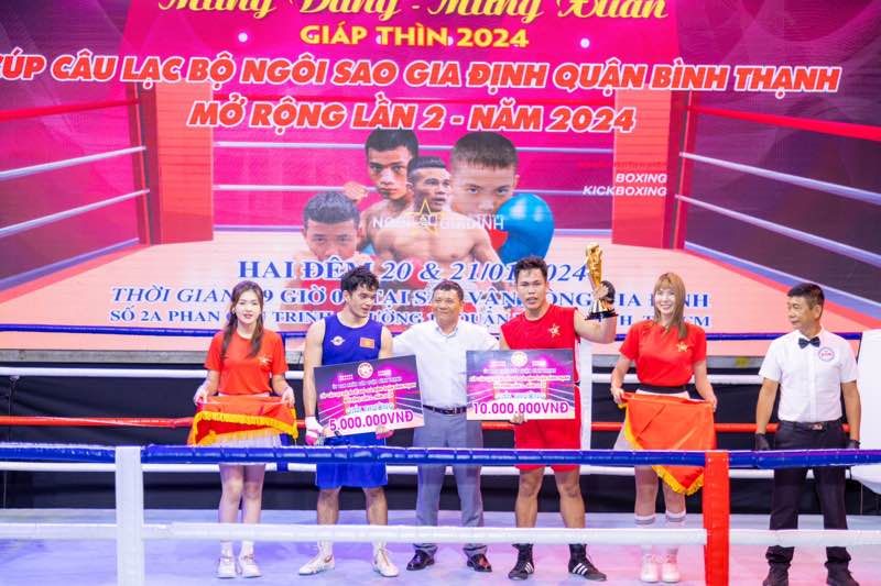 Sôi động Giải Quyền Anh - Kickboxing Ngôi Sao Gia Định Quận Bình Thạnh mở rộng lần 2 - năm 2024