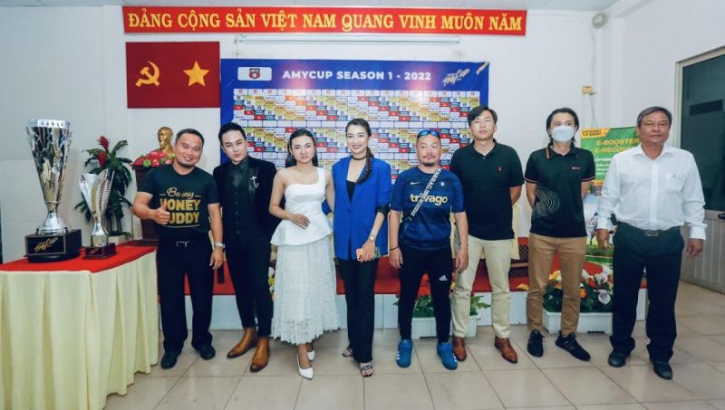 Ca sĩ Dương Tùng Nhân đồng hành cùng giải bóng đá AMY CUP