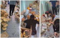 Xưởng bỏ sỉ b&aacute;nh b&ocirc;ng lan trứng muối khiến ai cũng kinh h&atilde;i