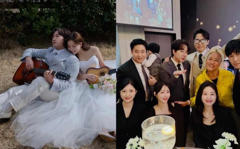 Shinhwa hội tụ trong ng&agrave;y cưới Lee Min Woo