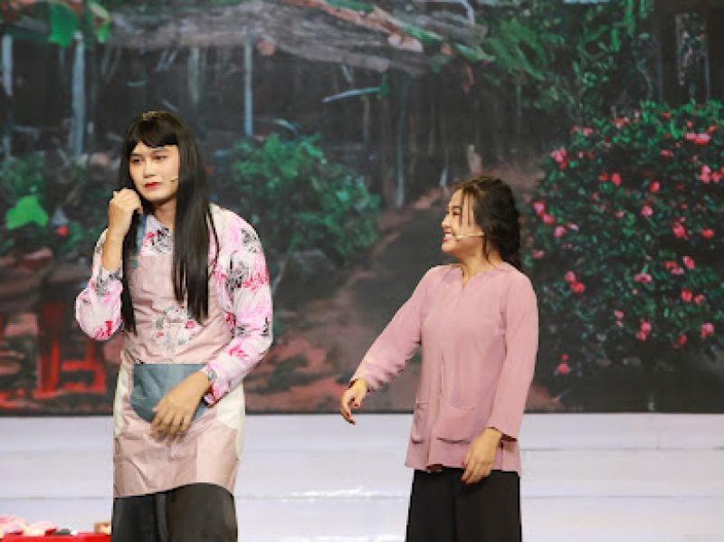 Tống Hạo Nhiên giả gái hỗ trợ bà xã Trà Ngọc nhận về điểm số cao nhất tại Đánh Thức Đam Mê 2023