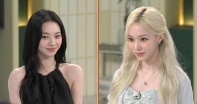 Karina v&agrave; Winter mở tủ lạnh tr&ecirc;n truyền h&igrave;nh