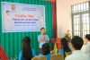 C&aacute;c c&ocirc; gi&aacute;o v&ugrave;ng bi&ecirc;n B&igrave;nh Phước hạnh ph&uacute;c khi nhận &aacute;o d&agrave;i của NTK Việt H&ugrave;ng