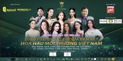 30 người đẹp tranh tài trong đêm bán kết Hoa hậu Môi trường Việt Nam