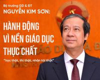 Bộ trưởng Bộ GD&amp;ĐT Nguyễn Kim Sơn.