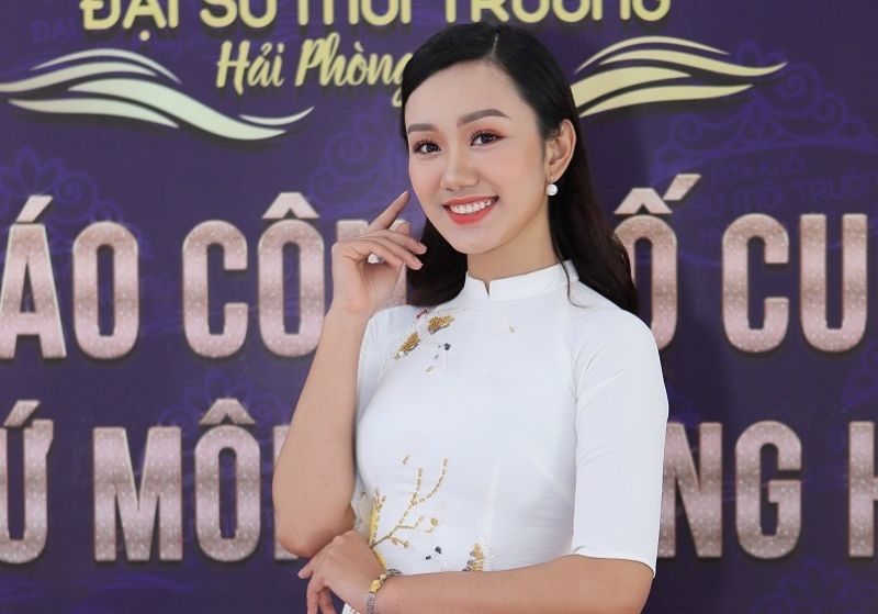 Nhan sắc vạn người mê của thí sinh cuộc thi 'Hoa khôi Đại sứ môi trường Hải Phòng 2019'