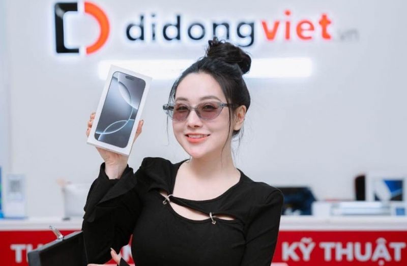 Viên Vibi bật mí lý do chỉ sắm iPhone ở Di Động Việt trong nhiều năm