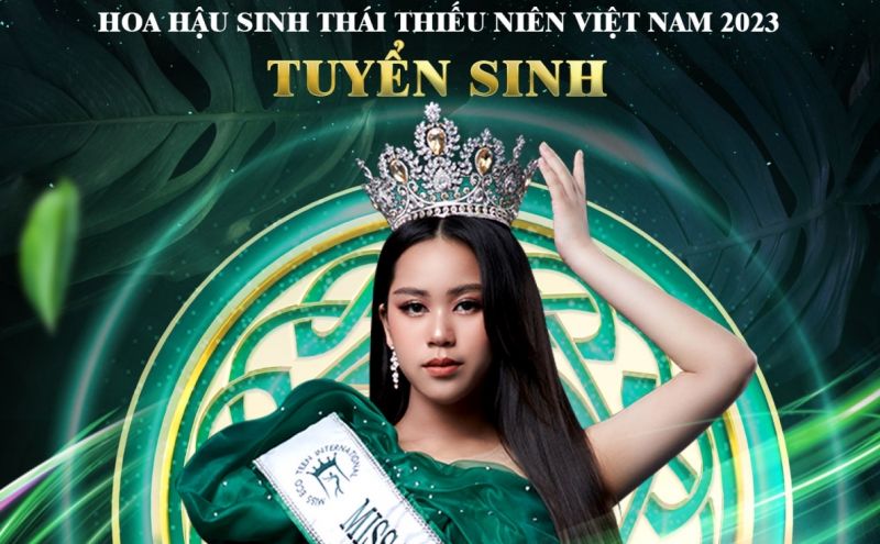 Hoa hậu sinh thái Thiếu niên Việt Nam 2023 không vi phạm bản quyền tên gọi