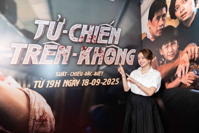 Dàn sao Việt tham dự buổi công chiếu phim Tử chiến trên không của đạo diễn Hàm Trần