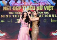 B&ugrave;i Vũ Xu&acirc;n Nghi sải những bước đi đầu ti&ecirc;n tr&ecirc;n cương vị Hoa kh&ocirc;i N&eacute;t đẹp Thiếu nữ Việt 2022