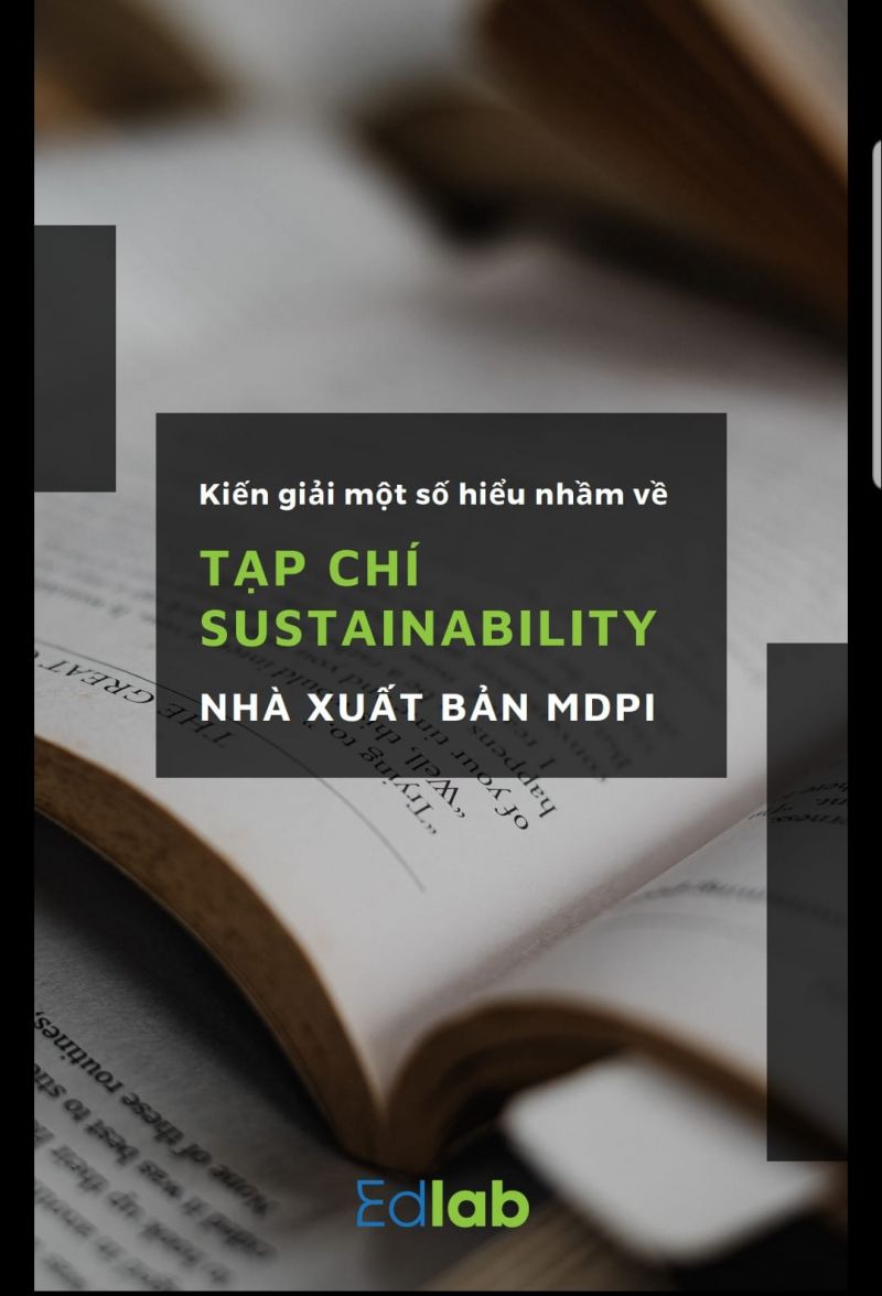 Báo cáo kiến giải những hiểu lầm về tạp chí khoa học Sustainability