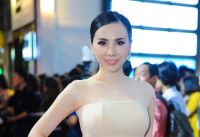 Hoa hậu Ch&acirc;u Ngọc B&iacute;ch thu h&uacute;t tại thảm đỏ Lễ trao giải Ng&ocirc;i Sao Xanh 2018