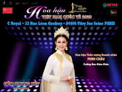 Hoa hậu Minh Châu ngồi ghế Trưởng BGK cuộc thi Miss &amp; Mrs Vietnam International 2020