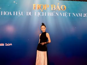 Đại sứ Trà My tích cực tham gia các hoạt động hướng về biển đảo Việt Nam, phục hồi ngành du lịch của cuộc thi Hoa hậu Du lịch Biển Việt Nam 2022