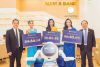 Top 3 Hoa hậu Ho&agrave;n Vũ Việt Nam 2022 trải nghiệm kh&ocirc;ng gian giao dịch số