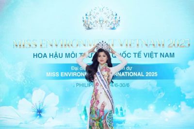 Trần Thị Mỹ Linh chiến thắng Miss Environment Vietnam 2025