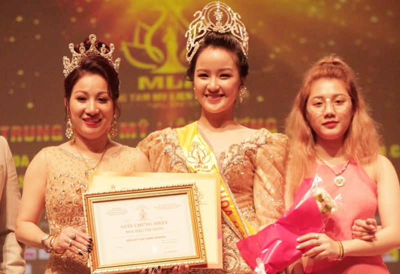 Đào Hiền Thục Anh đăng quang Miss Charm Universe Beauty Pageant 2019