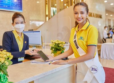 Nam A Bank trao thưởng đặc biệt cho tân Hoa Hậu Hoàn Vũ Việt Nam 2022