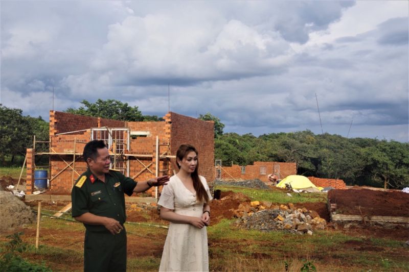 Á hậu Thanh Nhã xây mái ấm cho đồng bào nghèo tại huyện Bù Gia Mập, Bình Phước