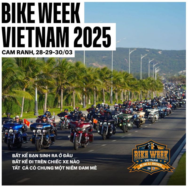 Vietnam Bike Week 2025 - sân chơi môtô chuẩn đẳng cấp và ý nghĩa cho bikers Việt