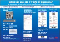 Người d&acirc;n cần khai b&aacute;o y tế điện tử khi ra, v&agrave;o khu vực quận G&ograve; Vấp