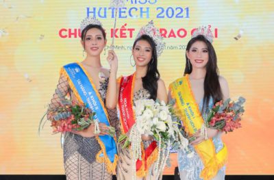 Giỏi giang, xinh đẹp, Mai Hiếu Ngân xuất sắc đăng quang Hoa khôi Miss HUTECH 2021