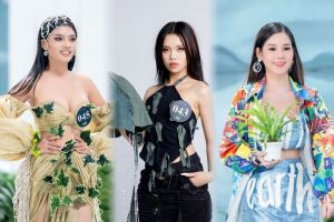 Trang phục tái chế độc đáo của thí sinh Miss Earth Việt Nam 2023