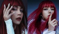 B&ocirc;ng hồng lai Mlee ''bắt chước'' style pose ảnh của Lisa BlackPink?