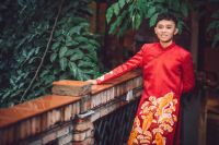 Qu&aacute;n qu&acirc;n Vietnam Idol Kids Hồ Văn Cường vinh dự được chọn l&agrave; Đại sứ &Aacute;o d&agrave;i