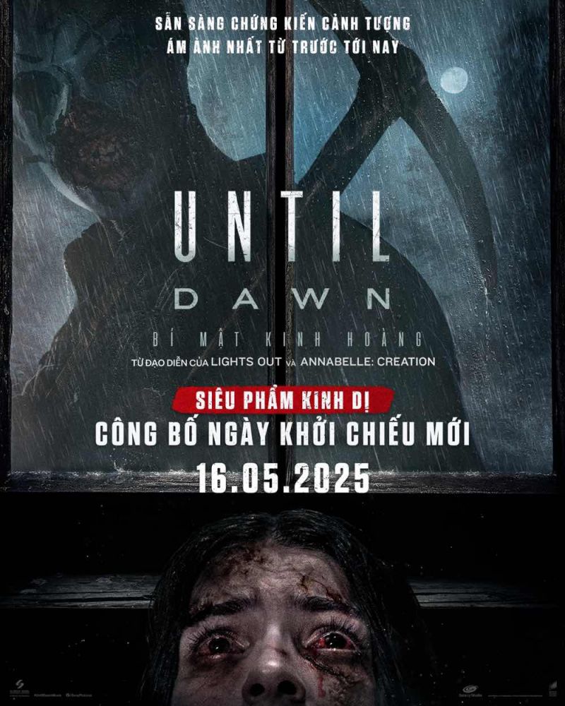 UNTIL DAWN - TỰA PHIM KINH DỊ ÁM ẢNH TIẾP NỐI LIGHTS OUT VÀ ANNABELLE CREATION
