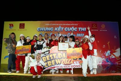 Nhóm Milky Way Crew xuất sắc giành ngôi vị Quán quân &quot;Dalat Best Dance Crew 2022&quot;