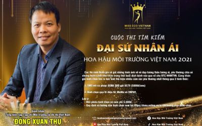 Hoa hậu Môi trường Việt Nam tìm kiếm Đại sứ Nhân ái