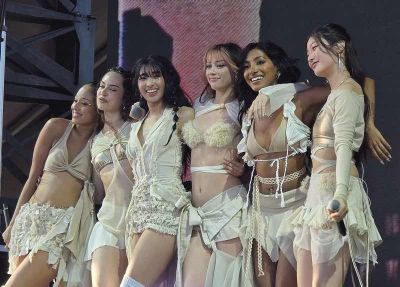 KATSEYE g&acirc;y tranh c&atilde;i v&igrave; khoảnh khắc tiệc t&ugrave;ng của Lara v&agrave; Megan