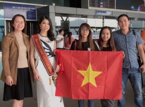 HOA HẬU PHAN HIẾU ĐẠI DIỆN VIỆT NAM TẠI ĐẤU TRƯỜNG MRS UNIVERSE 2019