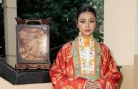 Jun Phạm, Hoa hậu B&ugrave;i Xu&acirc;n Hạnh v&agrave; hơn 6000 kh&aacute;n giả tham gia ng&agrave;y hội Việt phục T&oacute;c Xanh Vạt &Aacute;o 2024