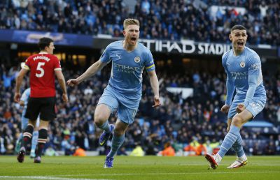 Man City nhấn chìm Man United tại Etihad