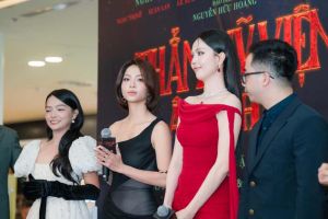 Showbiz Việt ch&uacute;c mừng phim &lsquo;Thẩm mỹ viện &acirc;m phủ&rsquo; của Xu&acirc;n Lan, Ngọc Trinh