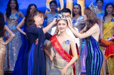 Phạm Thị Quỳnh Như đăng quang Hoa khôi Đại học quốc tế Sài Gòn Miss SIU