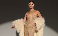 Trang phục dạ hội của Lydie Vũ tại B&aacute;n kết Miss Supranational 2024