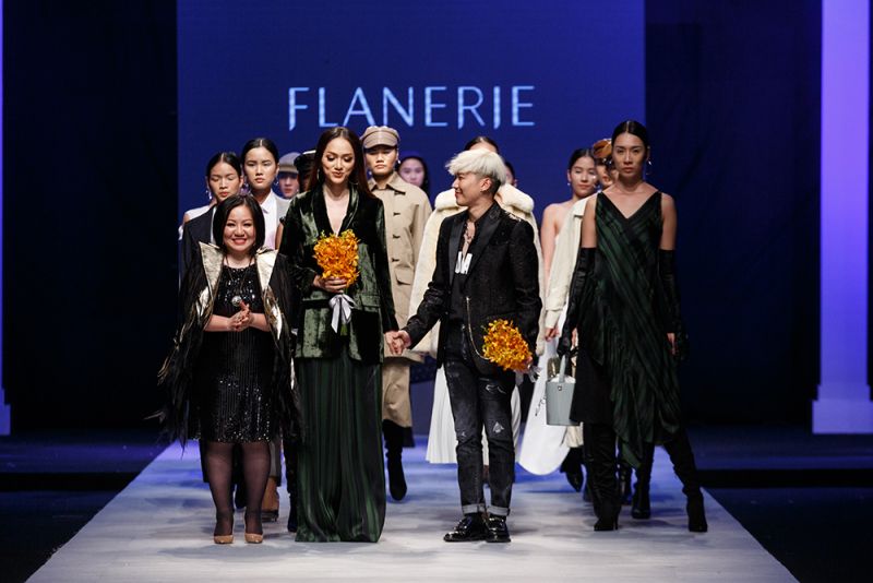 HƯƠNG GIANG “ẴM TRỌN” VỊ TRÍ VEDDETE CỦA FLANERIE TẠI VIFW2018