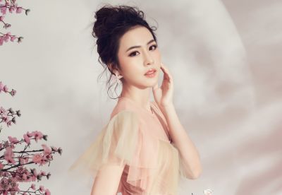 Hoa hậu Kim Ngọc hóa thần tiên tỷ tỷ như tranh vẽ trong bộ ảnh mới mừng tết 2019